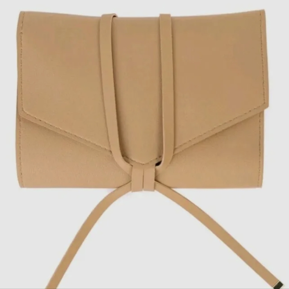 NWT- Glass Ladder & Co. Katherine Tech Organizer Clutch Roll Honey - Picture 9 of 9